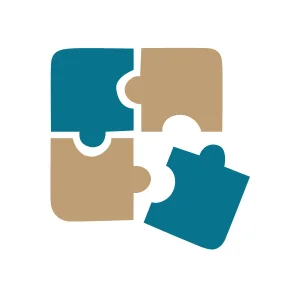 Et puslespil, hvor den sidste brik er ved at falde på plads